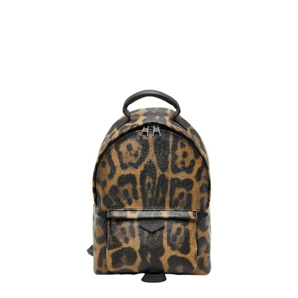 LOUIS VUITTON Authentic Black Leather Backpack - Picture 1 of 10